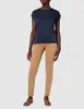 VILA Satin Blusen T-Shirt Kurzarm Basic Glänzendes Oberteil Produktbild-Vorschau 6