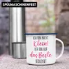 Trendation - Lustige Emaille Tasse Ich Bin Nicht Klein Ich Produktbild-Vorschau 4