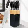UISEBRT - Set de couteaux de cuisine 7 pièces avec bloc à Voir les images du produit 1