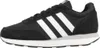 A side view of a black Adidas running shoe with white stripes. Produktbild-Vorschau
