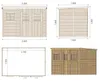 Gartenhaus, Gerätehaus 4.86m2 - 2.7x1.8m Produktbild-Vorschau 3