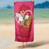 Bibi und Tina Badetuch Herz 75x150 Produktbild-Vorschau 6
