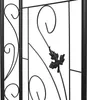 Relaxdays Rosenbogen Blatt, HxBxT:226x144x36,5cm, Rankhilfe Produktbild-Vorschau 7
