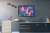 MuchoWow® Gerahmtes Poster Kunst - Golf - Psychedelisch Produktbild-Vorschau 2
