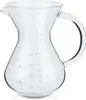 400ml Glas Hand Drip Kaffeemaschine Filterkanne mit Skala Produktbild-Vorschau 8