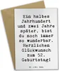 Mr. & Mrs. Panda neujahrskarte Spruch 52. Geburtstag - Weiß Produktbild-Vorschau 1