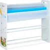 Detský regál Relaxdays, 6 boxov, 4 látkové priehradky, Náhľad obrázku produktu 7