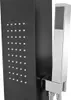 vidaXL Sprchový panelový systém Aluminium Matt Black Náhled obrázku produktu 4