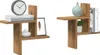 vidaXL Mensole da parete 2 pz. Rovere artigianale 38x12x38 Anteprima dell’immagine prodotto 9