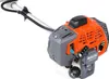 Close-up of the engine and handle of a brush cutter. Podgląd zdjęcia produktu