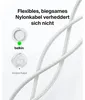 Belkin USB-C/USB-c Kabel 240W 2m geflochten, weiß    Produktbild-Vorschau 10