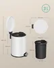 Kosmetikeimer, 3 L Mülleimer Bad, mit Softclose-Deckel, Produktbild-Vorschau 9