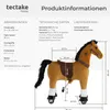 tectake® Schaukelpferd auf Rollen verschiedene Größen, Produktbild-Vorschau 5