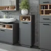 Szafka na pranie Vicco Beatrice Antracyt/Sonoma 38 x 93 cm Podgląd zdjęcia produktu 4