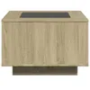 vidaXL LED-Couchtisch Sonoma-Eiche 60x60x40 cm Produktbild-Vorschau 7