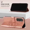 A product image showing a phone case with a stand feature and a close-up of the case's design. Produktbild-Vorschau