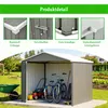 Geräteschuppen Gerätehaus Metall Fundament Gartenhaus Produktbild-Vorschau 4