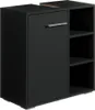 Meuble vasque Neptunus  60 x 28 x 60 cm - Noir mat - Meuble Voir les images du produit 1
