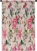 MuchoWow® Wandteppich Wandbehang Blumen - Lilie - Insekten Produktbild-Vorschau 1