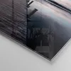 Bilder auf glas - Fußgängerbrücke See Sonnenuntergang Abend Produktbild-Vorschau 5
