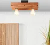 BRILLIANT Calandra Deckenleuchte 2 flammig schwarz Holz Produktbild-Vorschau 5