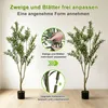 Sztuczna oliwa, wysokość 120 cm, 2 gałęzie i 504 liście, Podgląd zdjęcia produktu 3