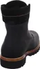 A close-up rear view of a black leather boot. Anteprima dell’immagine prodotto