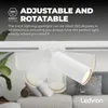 Ledvion systeme rail LED 2m monophase Blanc 5 spots sans Voir les images du produit 6
