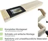 A wooden raised garden bed kit with assembly instructions and hardware shown. Produktbild-Vorschau