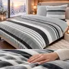 Bettwäsche Winter Flausch Cashmere Touch Uni Wende warm 2 Produktbild-Vorschau 3