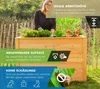 Westmann Klassik Plus 130 Lärchenholz Hochbeet mit Produktbild-Vorschau 4