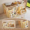 Flieks Kinderbett Hochbett 90x200cm mit 2 Regal, Etagenbett Produktbild-Vorschau 5