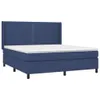 The Living Store Boxspringbett mit Matratze & LED Blau Produktbild-Vorschau 5