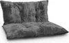 Sitzkissen 70x120 cm Anthrazit – Bodenkissen, Produktbild-Vorschau 9