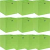 vidaXL Aufbewahrungsboxen 10 Stk. Grün 32x32x32 cm Stoff Produktbild-Vorschau 5