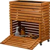 dobar Hochbeet "Rolla" Gr. L, Braun, 72x32,5x78 cm mit Produktbild-Vorschau 5