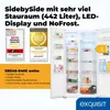 Exquisit Side-by-Side Kühl-Gefrierkombination, 442 Liter, Produktbild-Vorschau 2