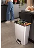 Cestino a pedale Curver 50L /Iml metallizzato Anteprima dell’immagine prodotto 7