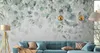 Muralo Selbstklebende Fototapete für Schlafzimmer BLÄTTER Produktbild-Vorschau 3