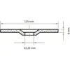 Konvexe Scheibe T27 125*6,0*22 A24/30S-Bf Premiumflex – T27 Produktbild-Vorschau 5