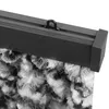 Flauschvorhang Rot 56x185 cm – Unistreifen Türvorhang, Produktbild-Vorschau 9