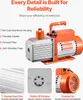 VEVOR vývěva 9 CFM HVAC dvoustupňová rotační lamelová Náhled obrázku produktu 5