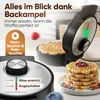 ProfiCook® Wafelijzer in hartvorm | met antiaanbaklaag | Productafbeelding-voorbeeld 6