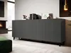 Designová komoda s dvířky HAER 2 - antracitová Náhled obrázku produktu 4