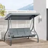 Schaukelbank. Hollywoodschaukel mit Sonnenschutz. Produktbild-Vorschau 4