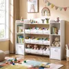 SONGMICS Kinderregal mit 4 offenen Fächern, Kinderregal, 9 Produktbild-Vorschau 1