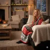 NYVI Ärmeldecke CozyBear - Kuscheldecke mit Ärmeln - TV Produktbild-Vorschau 6