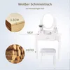 Schminktisch Julia Frisiertisch mit 360° drehbarem Spiegel Produktbild-Vorschau 4