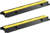 vidaXL Káblové mostíky 2 ks 1 kanálový gumový 100 cm Náhľad obrázku produktu 4