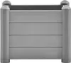 vidaXL Záhradný zvýšený záhon PP Stone Grey 43x43x35 cm Náhľad obrázku produktu 3